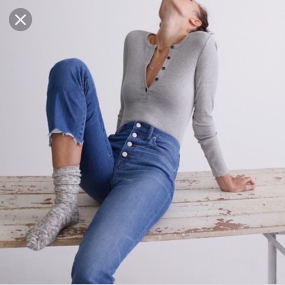 Madewell crop high waisted “14”